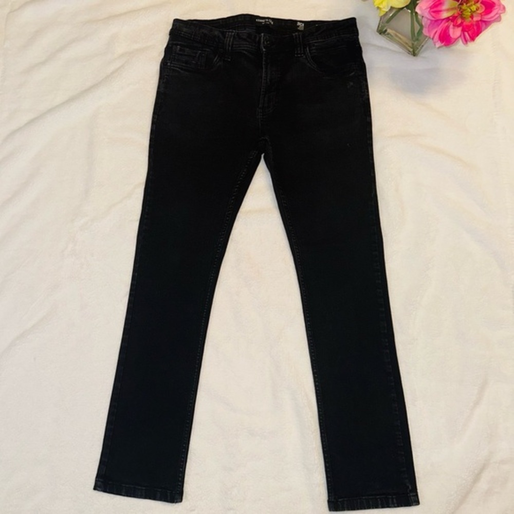 Kenneth Cole NY black cotton jeans